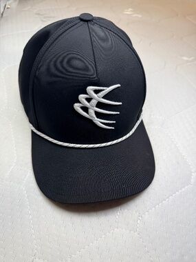 Pacific Headwear Black Rope Snapback Cap P421